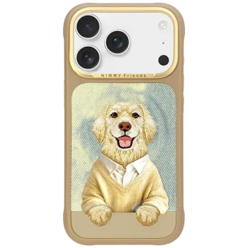 Nimmy Gentle Pets MagSafe Vāciņš iPhone 17 Pro - Brūns Suns | Phone Case Cover