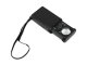 Pocket Jeweler\'s Loupe with LED & UV Light, 30x and 60x Magnification, Black