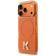 Karl Lagerfeld IML K Head Logo чехол с MagSafe для iPhone 17 Pro Max - оранжевый