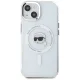 Karl Lagerfeld IML Metal Karl Head MagSafe vāciņš iPhone 15 Plus, Balts