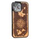 Деревянный чехол Bewood для iPhone 16 Pro MERBAU WINDOW ROSE