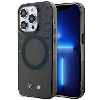 BMW MagSafe futrālis ar rakstu iPhone 13 Pro / - pelēks | Pattern case for gray