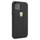 Силиконовый чехол Ferrari Silicone для iPhone 11 Pro Max, черный