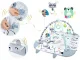 Ricokids 3в1 Интерактивный детский коврик 110х100см, Кролик