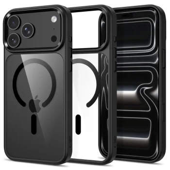 Чехол Tech-Protect Magmat Magsafe CC для iPhone 17 / 18 Pro Max, Transparent Black