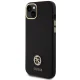 Guess Silicone Logo Strass 4G vāciņš Apple iPhone 15 Plus / 14 Plus - Melns
