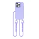 Tech-Protect iPhone 16 Pro Case MagNecklace MagSafe with Lanyard, Purple