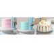 Plastic Spatula Icing Smoothers with Patterns for Decorating Cakes