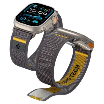 Spigen Athlex Air siksniņa Apple Watch 44 / 45 / 46 / 49 mm, pelēka