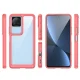 Чехол Outer Space Case для Xiaomi Poco F4 5G с рамкой из TPU, красный