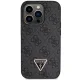 Guess iPhone 14 Pro vāciņš Crossbody 4G Metal Logo, melns