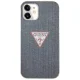 Чехол Guess для iPhone 12 mini Jeans Collection, темно-синий