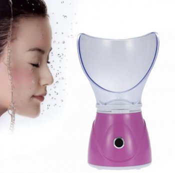 Sejas Tvaika Pirts Spa Ādas Mitrināšanai Poru Tīrīšanas Mašīna BY1078, Rozā | Face Sauna Facial Skin...