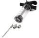 Meat Marinade Injector Syringe 50ml with 3 Needles