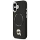 Karl Lagerfeld iPhone 17 Case Karl Pin MagSafe, Black