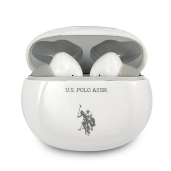 US Polo Assn. USTWS1WH TWS juhtmevabad kõrvaklapid, valged