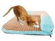 Cat Bed with Scratching Mat, Size L