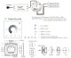 Сенсорный LED Диммер T1 12-48V 2 Канала Стеклянная Панель
