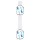 Ricokids 798101 skapīšu un atvilktņu drošības slēdzenes, pelēkas, 6 gab.