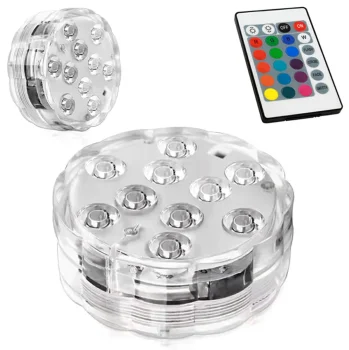Ūdensizturīga LED baseina un džakuzi lampa RGB ZD115, balta
