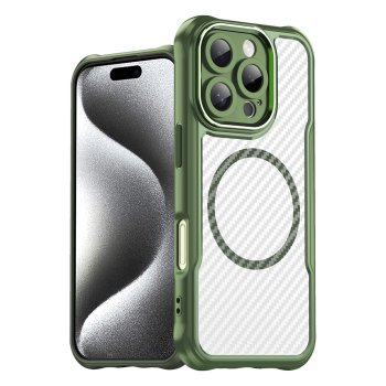 Leading Series MagSafe Case for iPhone 16 Pro Max, Green