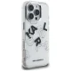 Чехол Karl Lagerfeld для iPhone 16 Pro Max IML Sketched Graphic, прозрачный