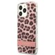 Guess Leopard vāciņš iPhone 13 Pro / 13 rozā krāsā
