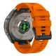 Силиконовый ремешок Tech-Protect для Garmin Fenix (51 мм), оранжевый