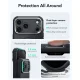 Чехол ESR Cyber Tough MagSafe для iPhone 18 Pro Max / 17 Pro Max с подставкой, черный