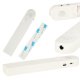 Warm White USB Battery Operated LED Light Strip with Motion Sensor, 1m