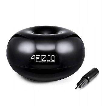 4FIZJO Donut Air Ball Vingrošanas Bumba Melna