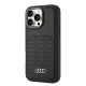 Чехол Audi для iPhone 16 Pro Max Synthetic Leather MagSafe, черный