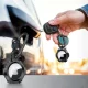 Чехол Tech-Protect TPUCarbon для Apple AirTag черный