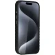 Audi iPhone 15 Pro Case Synthetic Leather MagSafe, Black