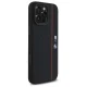 BMW BMHMP16X23SHER iPhone 16 Pro Max 6,9" melns/ melns cietais futrālis Silikona sešstūris Red Line MagSafe |...