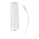 KX3075 Pārnēsājams mini ventilators ar ārējo akumulatoru, USB-C, balts