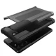 Samsung Galaxy S22 5G (SM-S901) Armor Guard Plastic + TPU Hybrid Case Cover, Black | Чехол Кейс Бампер...