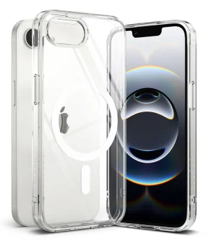 Ringke Fusion Magsafe vāciņš iPhone 16, Caurspīdīgs