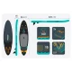 Neo-Sport Aquasurf 10.6 SUP dēlis, 320x84x15 cm (170207)