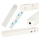 Cool White USB Battery Operated LED Light Strip with Motion Sensor, 1m