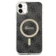 Apple iPhone 11 6.1\'\' Guess 4G Print MagSafe Case Cover (GUBPN61H4EACSK) + Charger, Black | Чехол Кейс...