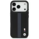 Чехол BMW M Perforated Stripe Logo MagSafe для iPhone 17 Pro - синий