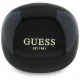 Наушники TWS Guess Flat Classic Logo с электропокрытием — черные