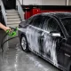 Auto mazgāšanas pistole ar putotāju un mazgāšanas līdzekļa tvertni 1/2\"