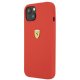 Ferrari iPhone 13 mini vāciņš Silicone Sarkans