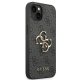 Guess 4G Big Metal Logo Case for iPhone 13/14/15 - Gray