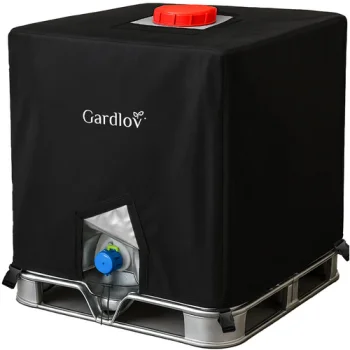 Чехол для резервуара для воды Gardlov IBC 1000L, черный