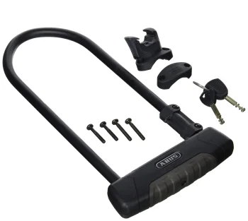U-образный велозамок ABUS Granit Plus 470/150HB300 с креплением EaZyKF черный