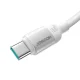 Кабель Joyroom S-A62 Lively Series USB-A - USB-C 3A 1.2 м, белый