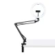 Puluz Desktop arm stand with 26cm LED Vlogging Ring PKT3090B